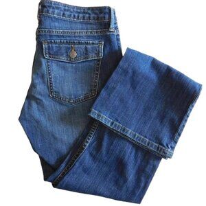 Banana Republic Washed Blue Boot Cut Jeans
